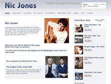 Tablet Screenshot of nicjones.net